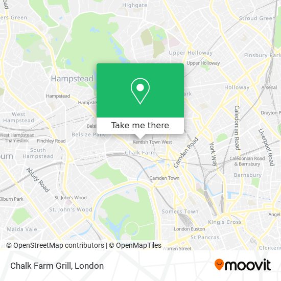 Chalk Farm Grill map