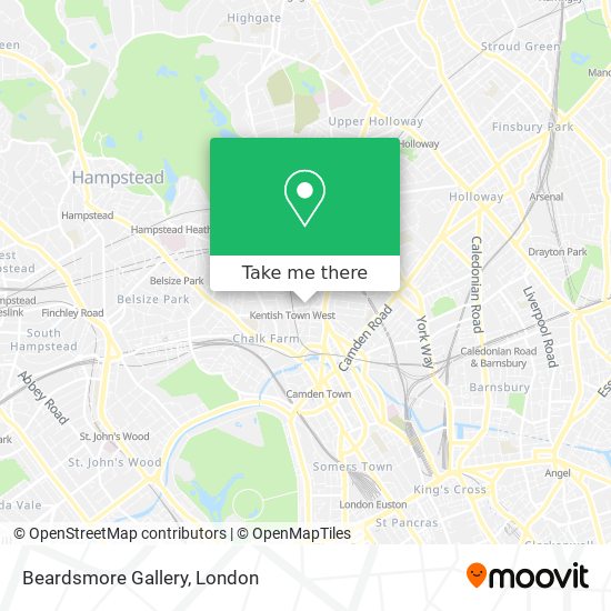 Beardsmore Gallery map