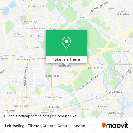 Lekdanling - Tibetan Cultural Centre map