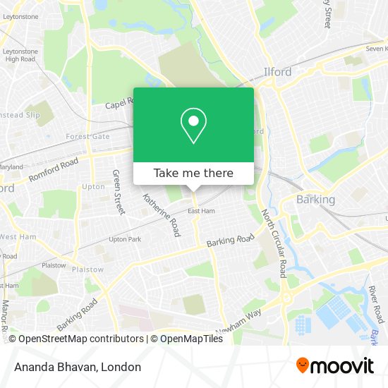 Ananda Bhavan map