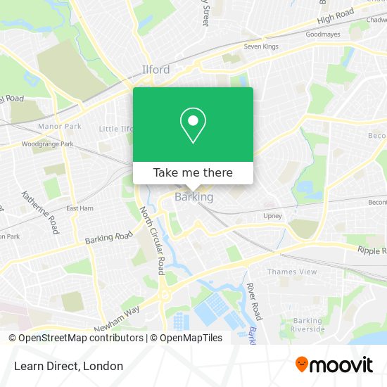 Learn Direct map