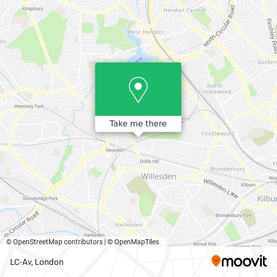 LC-Av map