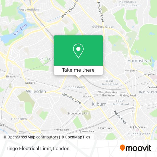Tingo Electrical Limit map