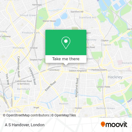 A S Handover map
