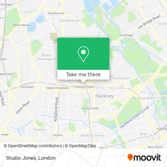Studio Jones map