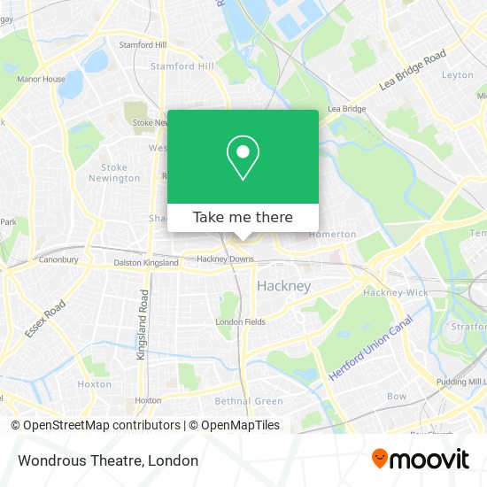 Wondrous Theatre map