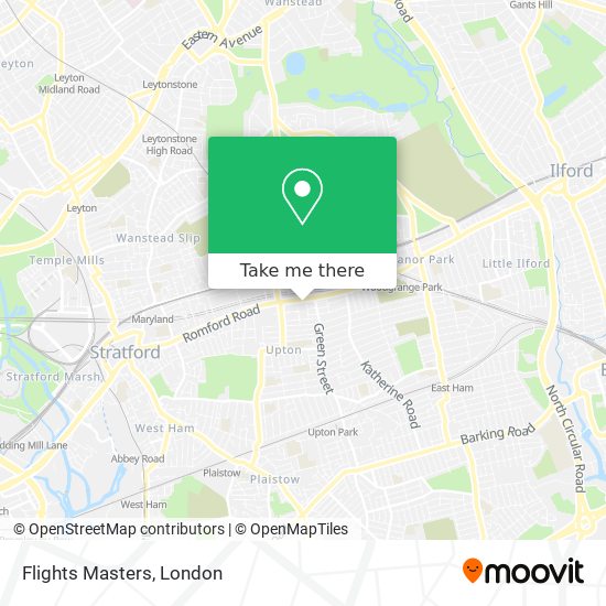 Flights Masters map