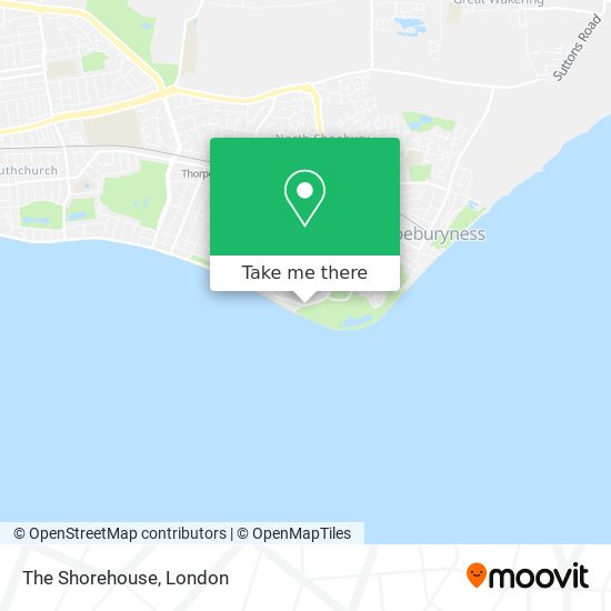 The Shorehouse map