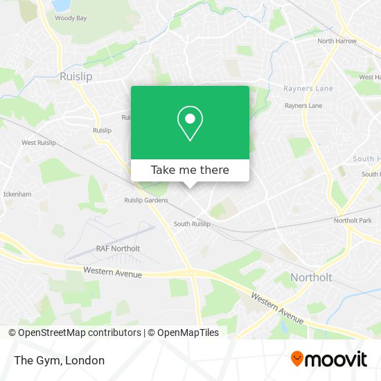 The Gym map