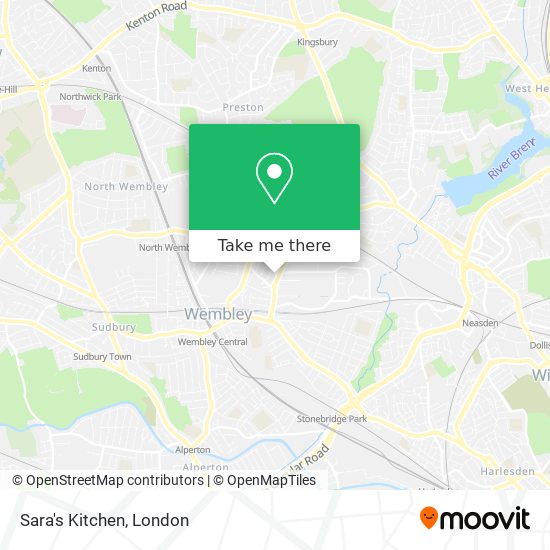 Sara's Kitchen map
