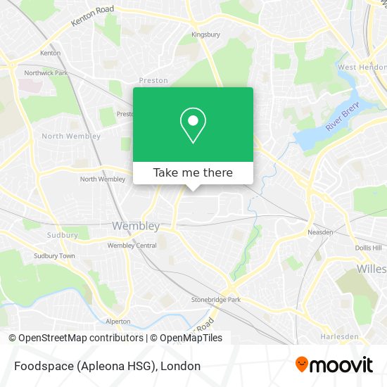 Foodspace (Apleona HSG) map