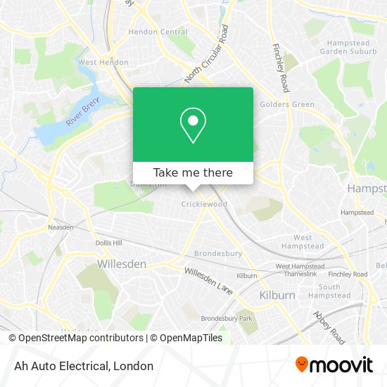 Ah Auto Electrical map
