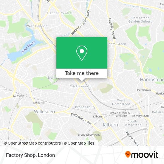 Factory Shop map