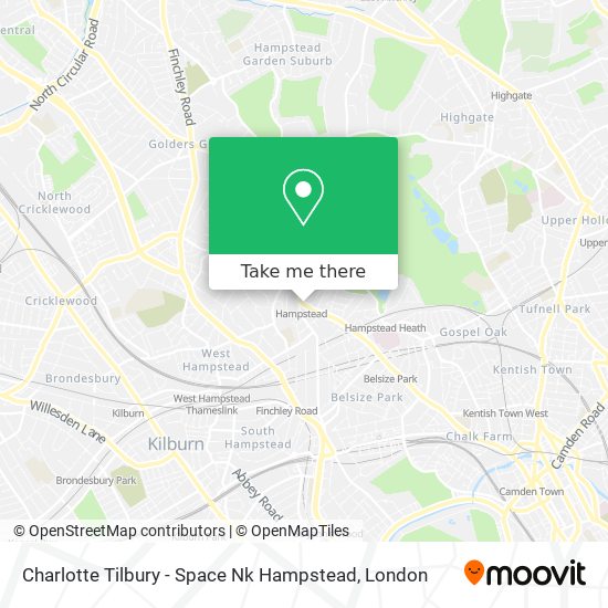 Charlotte Tilbury - Space Nk Hampstead map