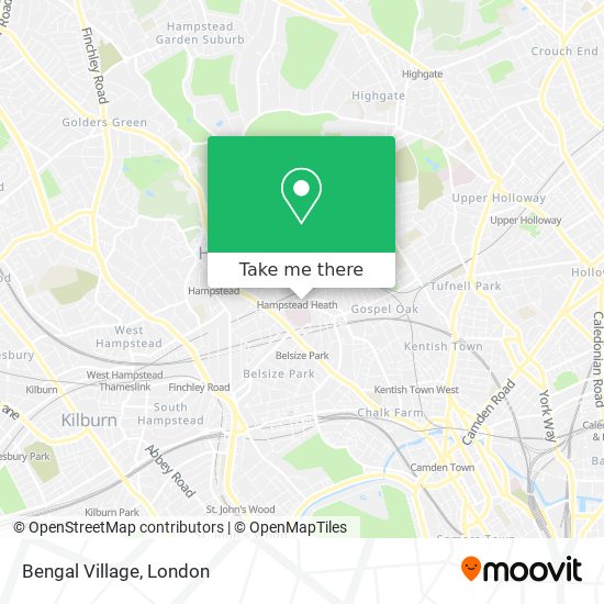 Bengal Village map