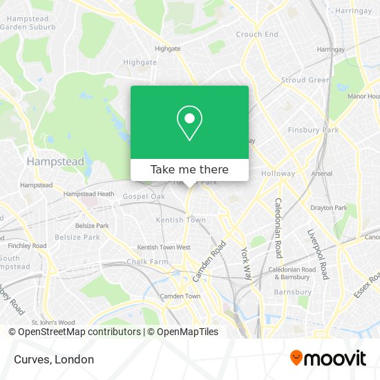 Curves map