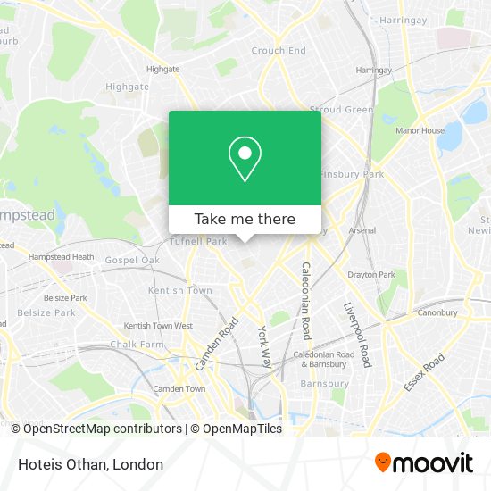 Hoteis Othan map
