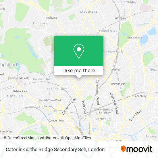 Caterlink @the Bridge Secondary Sch map