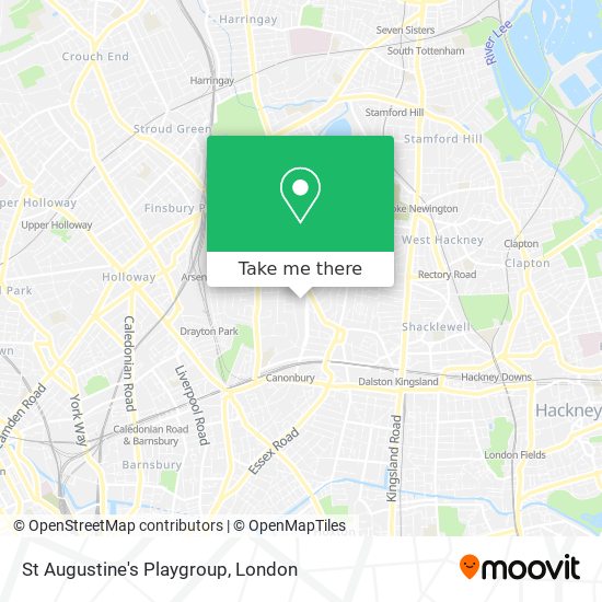 St Augustine's Playgroup map