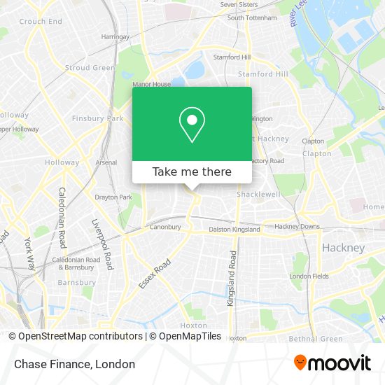 Chase Finance map