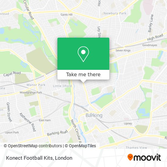 Konect Football Kits map