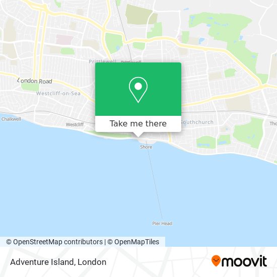Adventure Island map