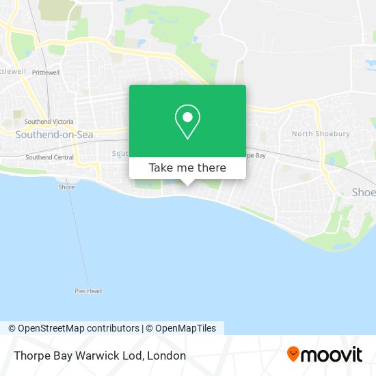 Thorpe Bay Warwick Lod map