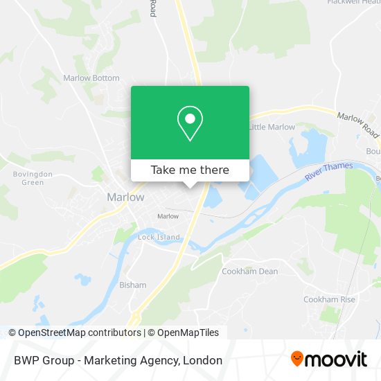 BWP Group - Marketing Agency map