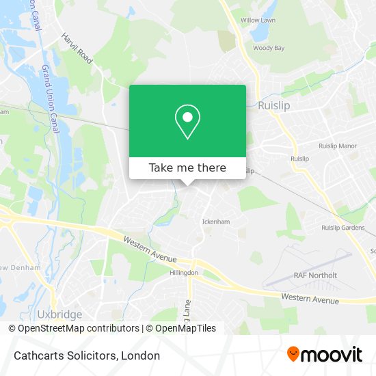 Cathcarts Solicitors map