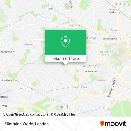 Slimming World map
