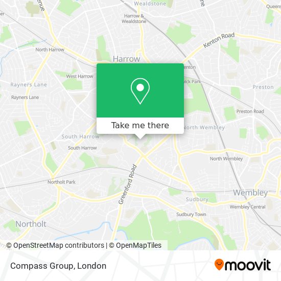 Compass Group map