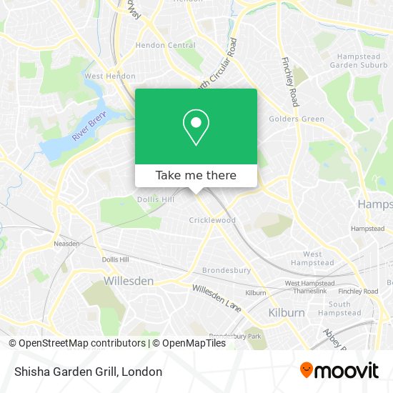 Shisha Garden Grill map