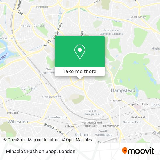 Mihaela's Fashion Shop map