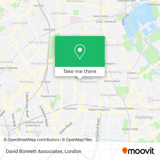 David Bonnett Associates map