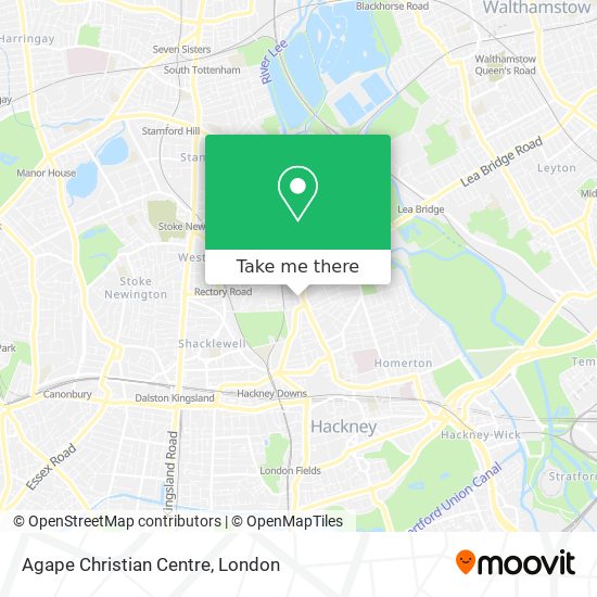 Agape Christian Centre map