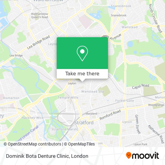 Dominik Bota Denture Clinic map