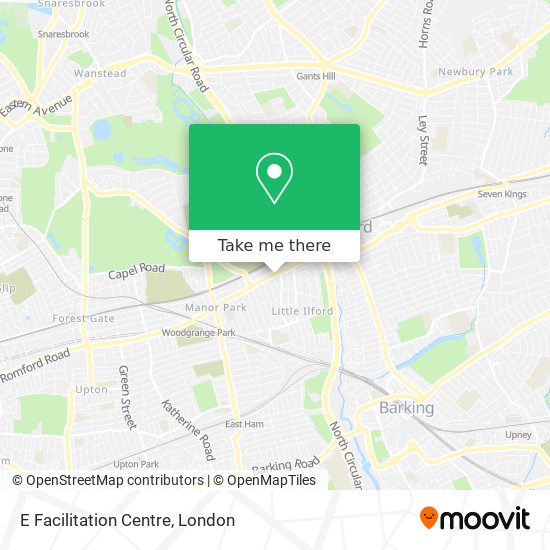 E Facilitation Centre map