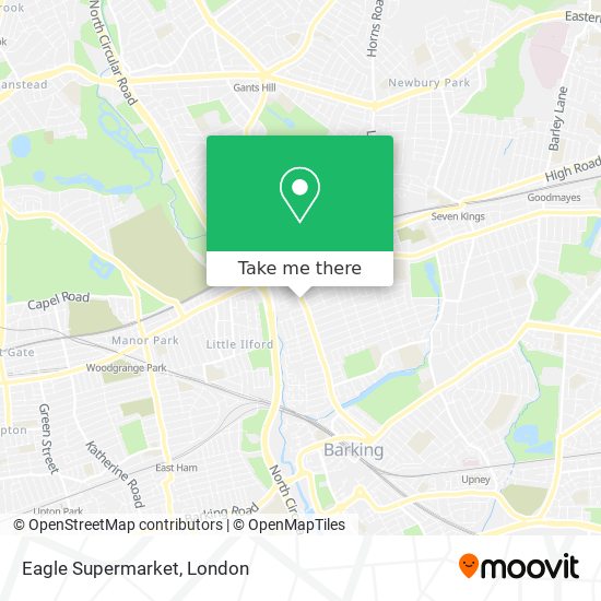 Eagle Supermarket map