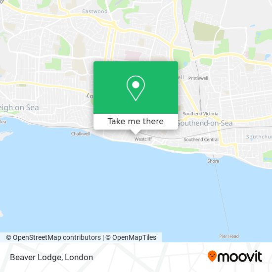 Beaver Lodge map