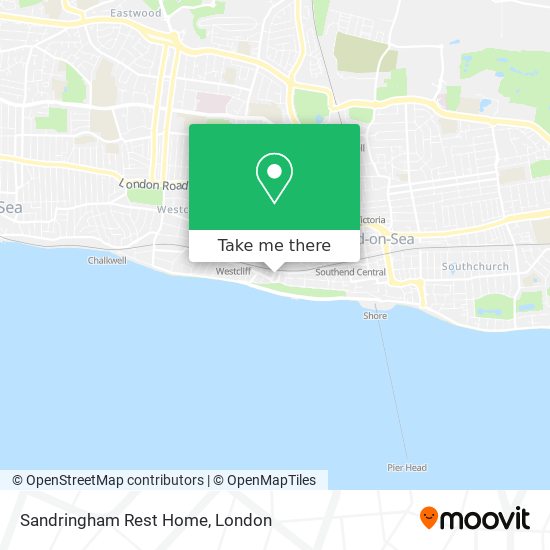 Sandringham Rest Home map