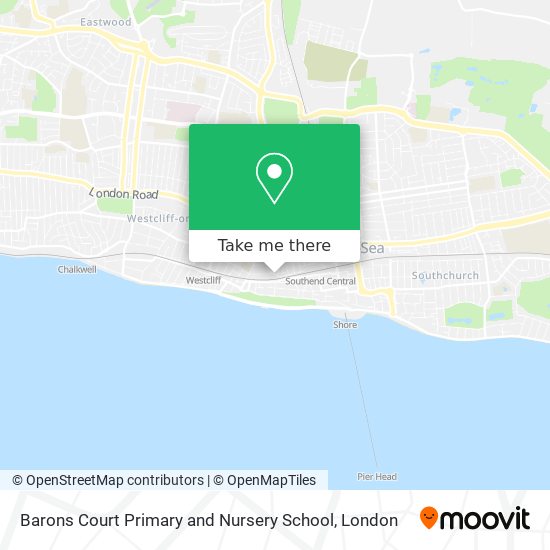 Barons Court Primary and Nursery School map