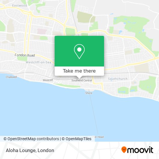 Aloha Lounge map