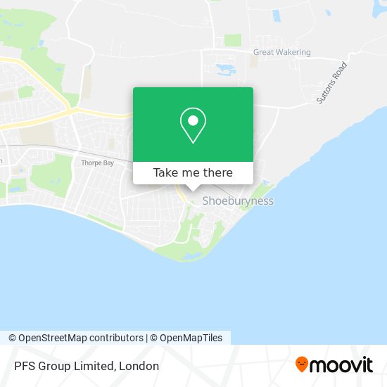 PFS Group Limited map