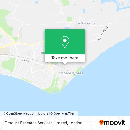 Product Research Services Limited map