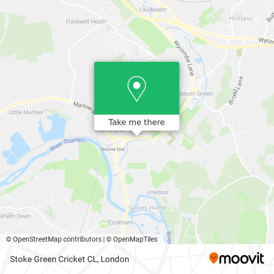 Stoke Green Cricket CL map