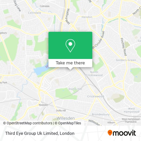 Third Eye Group Uk Limited map