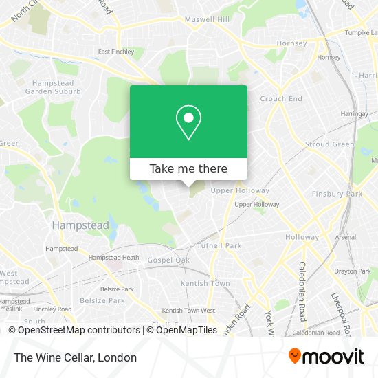 The Wine Cellar map