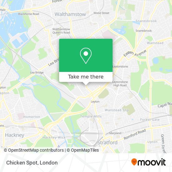 Chicken Spot map