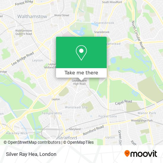Silver Ray Hea map