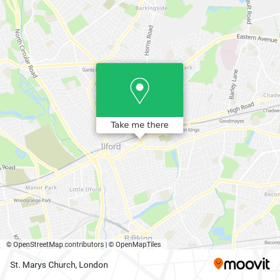 St. Marys Church map